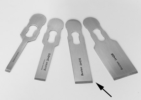 Chisel Blade, 16mm wide