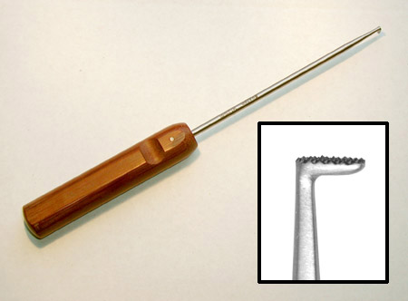 Arthroscopic Rasp, 125mm, 90� footplate, distal face